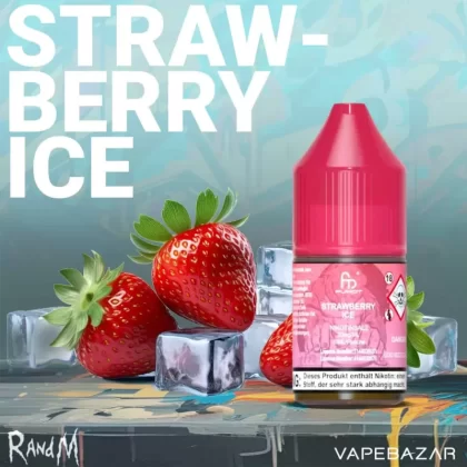 RandM Tornado Liquid – Strawberry Ice - Vapebazar