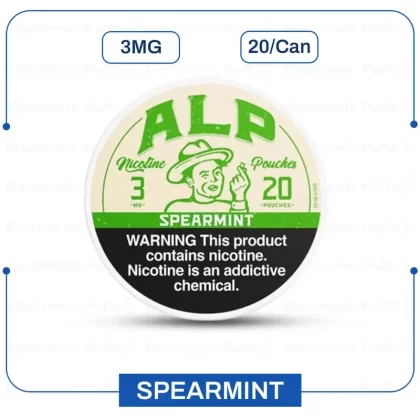 Buy ALP Spearmint 3MG Nicotine Pouches Online