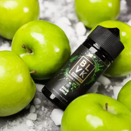SOUR APPLE – BLVK RESERVE – 100ML – 3MG - Vape Product