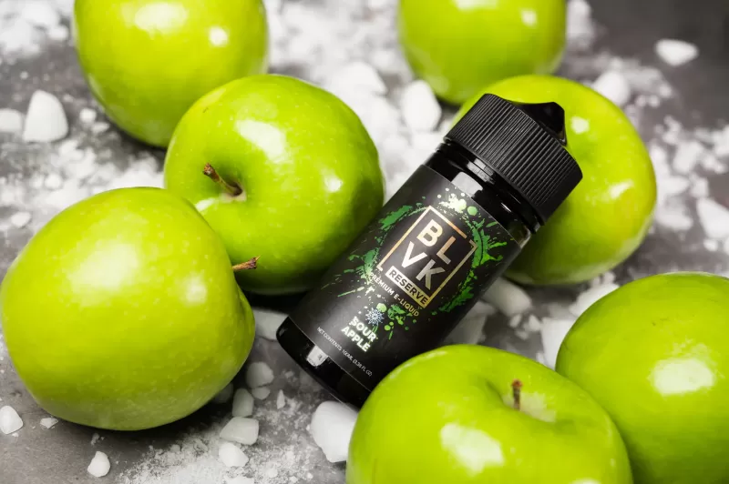 SOUR APPLE – BLVK RESERVE – 100ML – 3MG - Vape Product