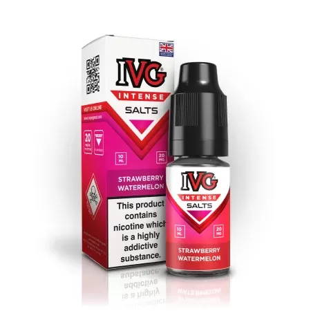 Strawberry Watermelon Nic Salt by IVG Intense – 10ml E-Liquid