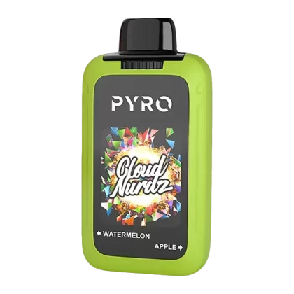 Watermelon/Apple CLOUD NURDZ X PYRO Duo - Customer Group#VAP~Nicotine#50mg~Size#Single>5 Pack