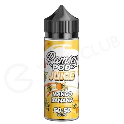Mango Banana Shortfill E-Liquid by Ramsey Pod