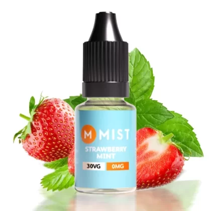 Strawberry Mint E Liquid 10ml - 30PG/70VG (Extra Vapour) / LOW 6mg