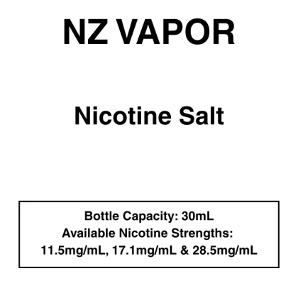 Vapure – Nic Salt – 30mL