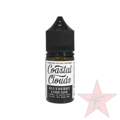 Coastal Clouds – Blueberry Limeade – Salt Nic – 30mL - Nicotine Salt (mg)#50 mg