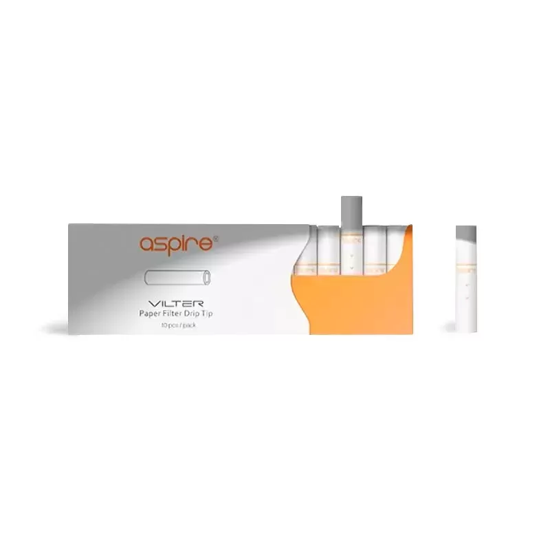 Aspire Vilter Paper Filter Drip Tip (10 pack) - Image 2