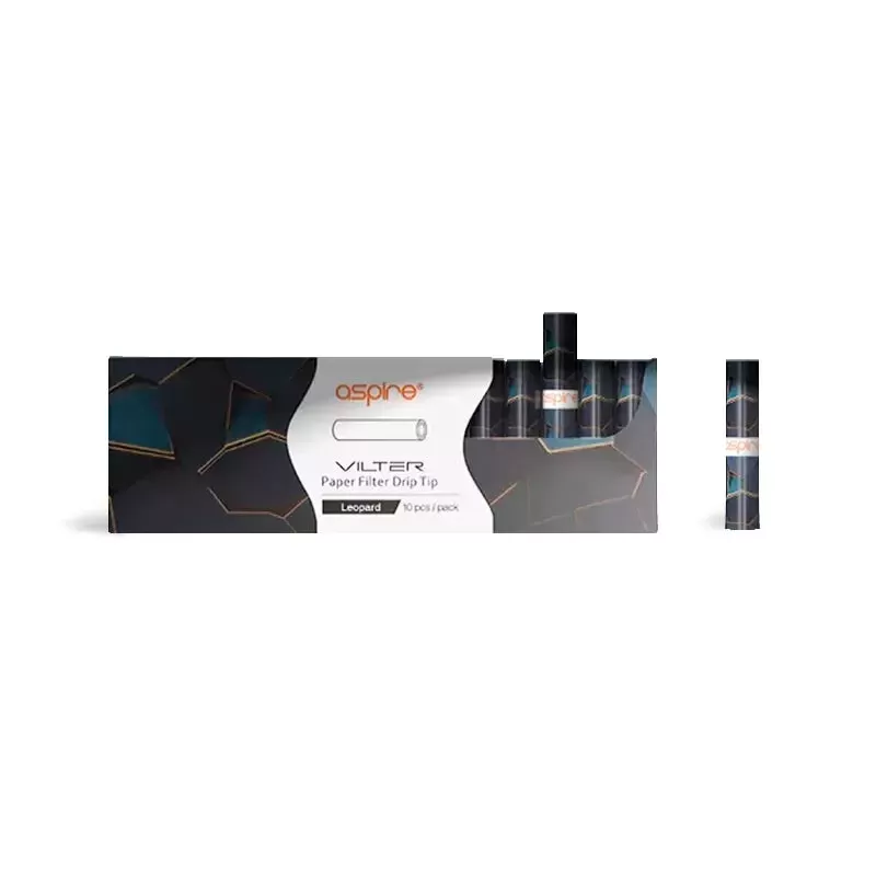 Aspire Vilter Paper Filter Drip Tip (10 pack) - Image 3