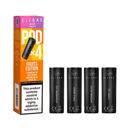 Elf Bar 4-in-1 Refill Pods (x4) - 88Vape