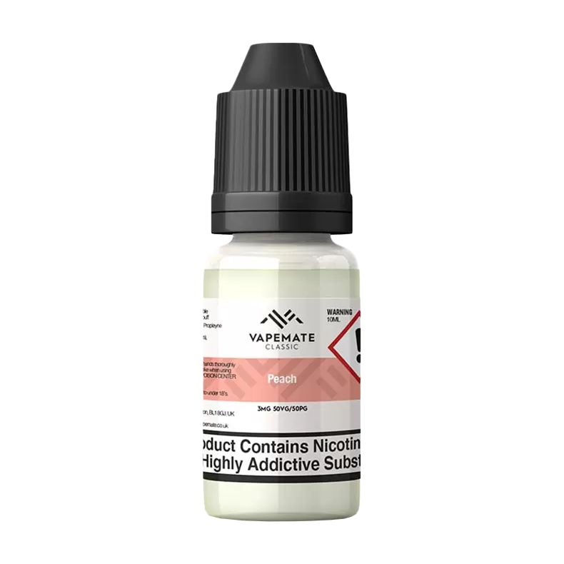 Vapemate Classic Peach 10ml - 50VG / 50PG / 12mg - Ecigwizard