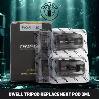 UWELL Tripod Replacement Pod 2ml Pod Cartridge in Dubai, UAE - Vapeshopdubaiuae