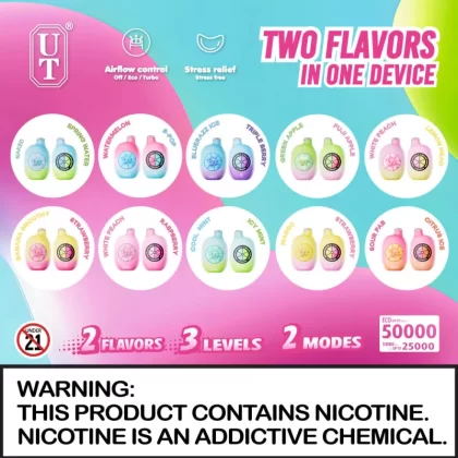 FLUM UT Bar 50K - Aloe Grape/Aloe Watermelon