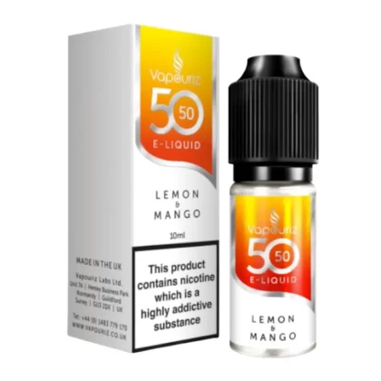 Lemon & Mango E-Liquid 50/50 Series by Vapouriz (10ml) - 6mg