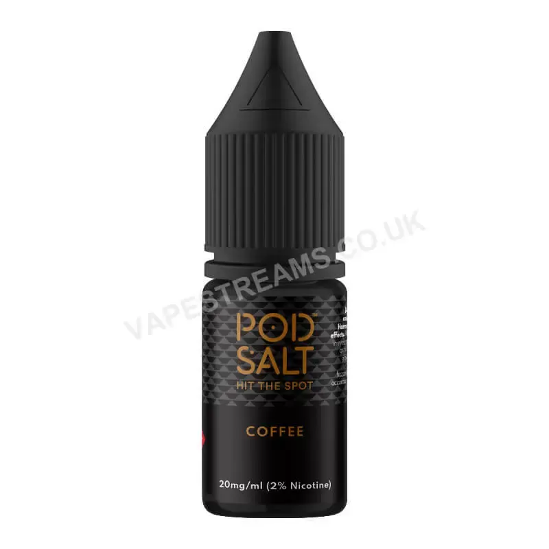 Coffee Nicotine Salt E-Liquid By Pod Salt Core Range - Vapestreams Co - Image 2