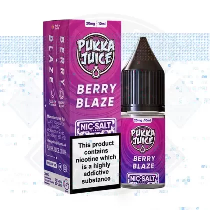 Pukka Juice – Nic Salt Berry Blaze 10ml E-liquid