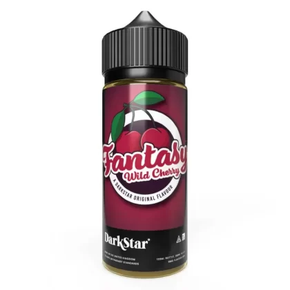 Fantasy Wild Cherry – Short Fill - Included Nicotine Shots#0 Nicotine Shot (0mg)>1 70/30 Nicotine Shot (1.5mg)>1 Salt Nicotine Shot (1.5mg)>2 70/30 Nicotine Shot (3mg)>2 Salt Nicotine Shot (