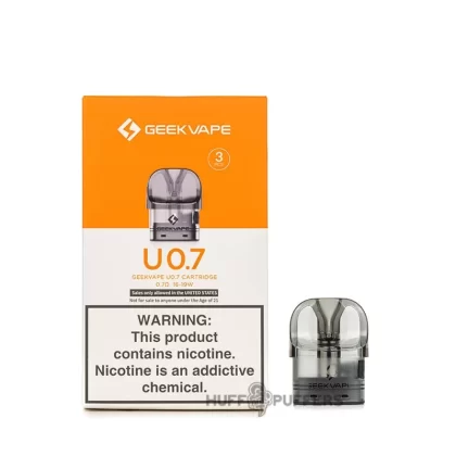 Geekvape U Cartridge - 0.7 ohm (16-19W), 1.1 ohm (9-12W)