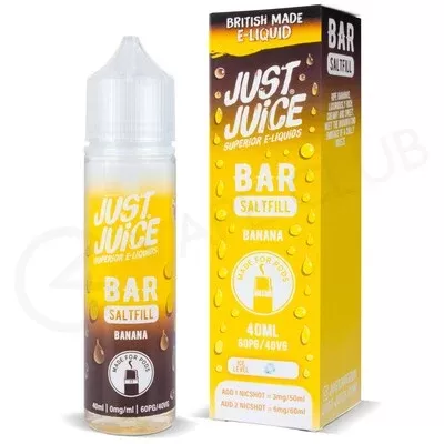 Banana Saltfill E-Liquid by Just Juice Bar 40ml