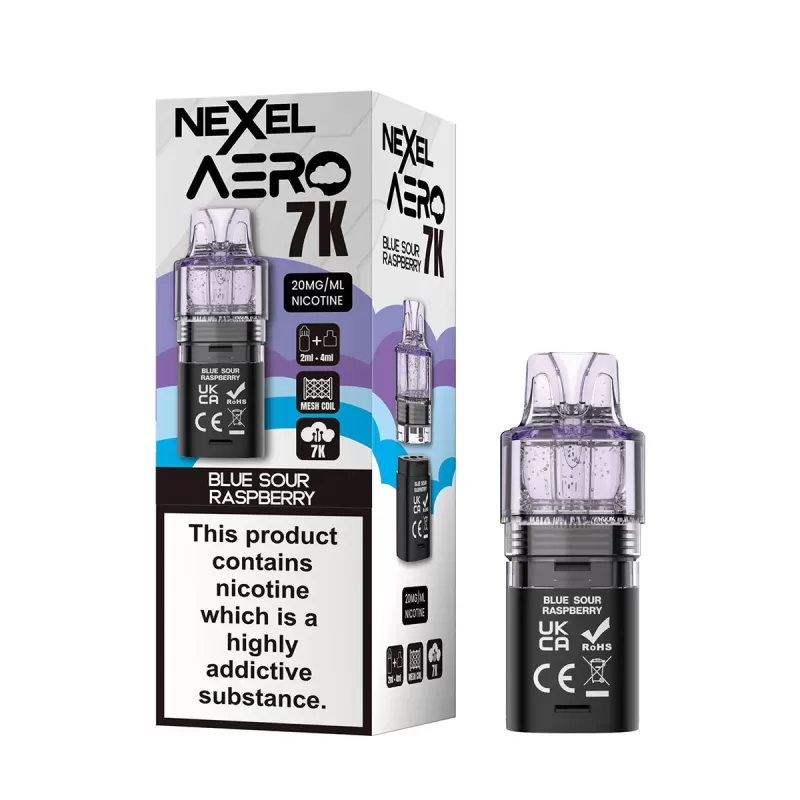 Nexel Aero 7K Puffs Prefilled Pods - Berry Cooler - Image 3