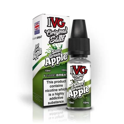 IVG Original Salt Sour Green Apple Nic Salt