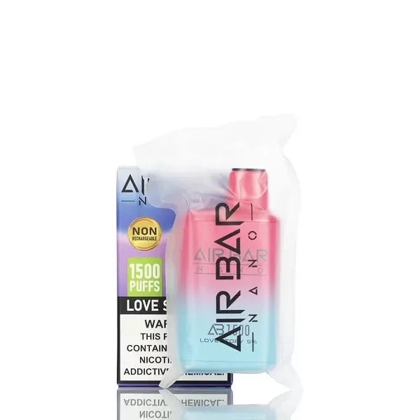 Air Bar Nano 1500 Puff Disposable Vape - 4ml (DISCONTINUED) - Blueberry Ice - Image 2