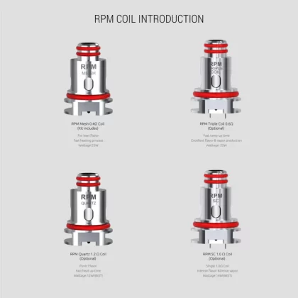 Smok RPM Coils 5pk - Vapeciga