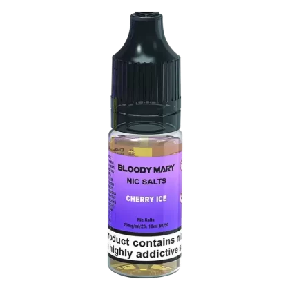 Bloody Mary Cherry Ice Nic Salt Vape Juice