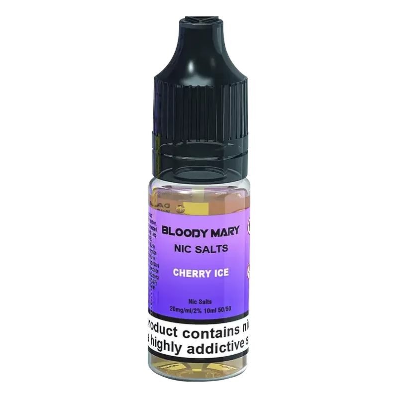 Bloody Mary Cherry Ice Nic Salt Vape Juice