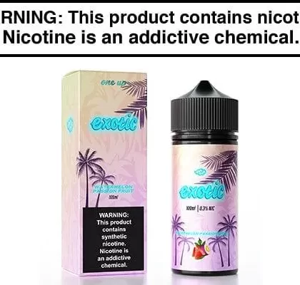 WATERMELON PASSION FRUIT BY ONE UP EXOTIC 100ML - Vapejuice