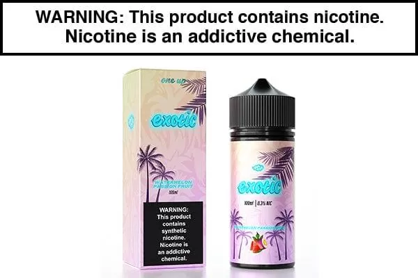 WATERMELON PASSION FRUIT BY ONE UP EXOTIC 100ML - Vapejuice