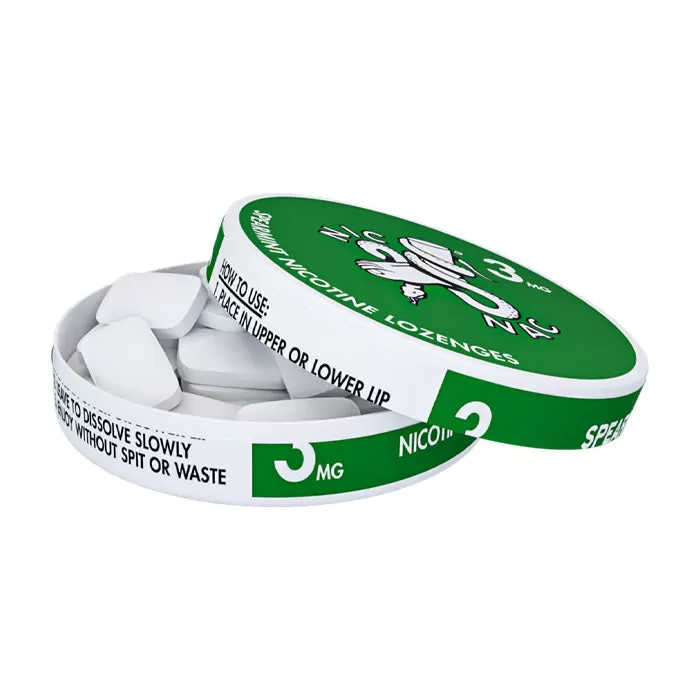 Nic Nac Spearmint Nicotine Lozenges