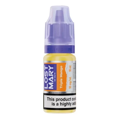 Triple Mango Nic Salt E-Liquid by Lost Mary (10ml) - 10mg