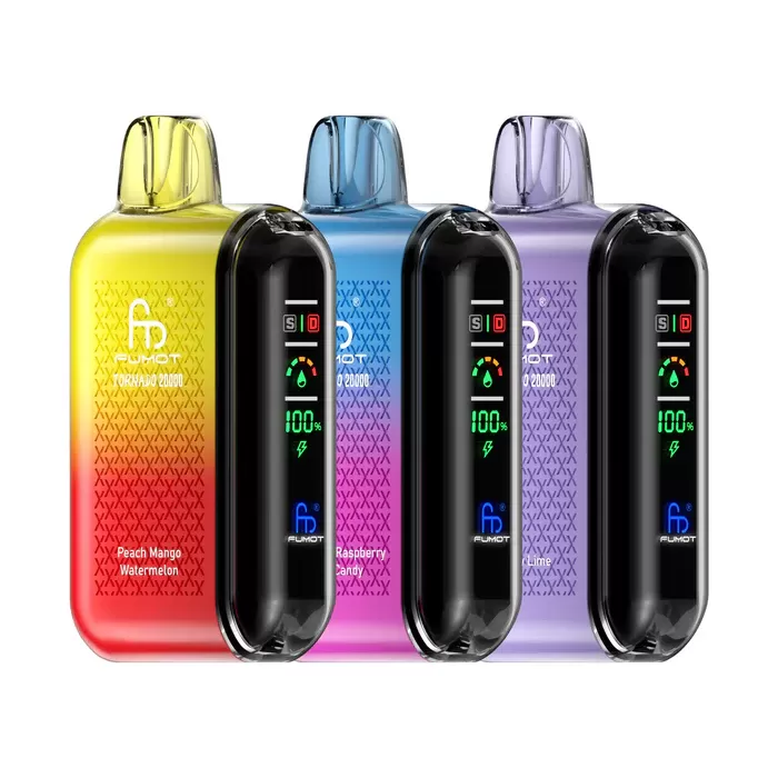 Fumot Tornado 20000 Puffs Dual Mesh Rechargeable Disposable Vape - Watermelon Ice