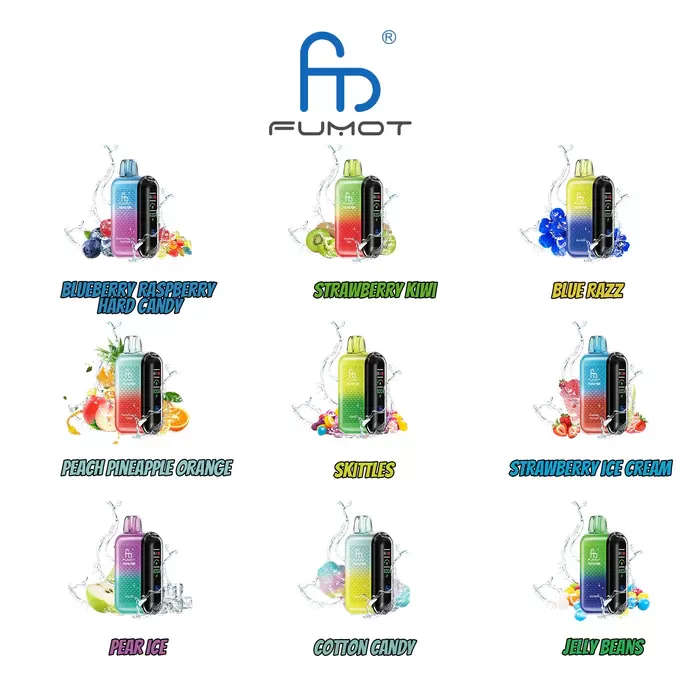 Fumot Tornado 20000 Puffs Dual Mesh Rechargeable Disposable Vape - Watermelon Ice - Image 3