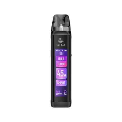 Elf Bar Elfx Ultra Pod Vape Kit - Black, Grey