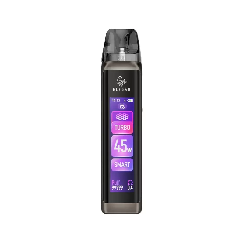 Elf Bar Elfx Ultra Pod Vape Kit - Black, Grey - Image 2