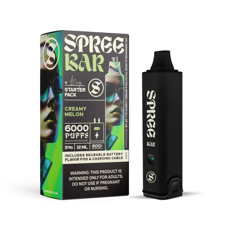 Spree Bar 6000 Starter Kit - Rainbow Fruit