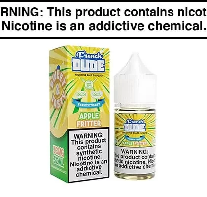 APPLE FRITTER FRENCH DUDE BY VAPE BREAKFAST CLASSICS SALT 30ML - Vapejuice