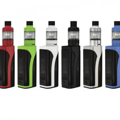 Eleaf iKuun i80 Starter Kit with Melo 4 Sub Ohm Tank 2-4.5ML&3000mAh - Silver / 2ml