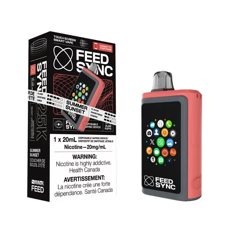 Feed Sync 25K Summer Sunset Disposable Vape