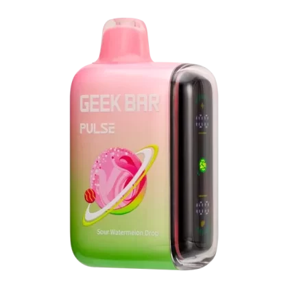 Sour Watermelon Drop Geek Bar Pulse - Nicotine#50mg~Size#Single>5 Pack