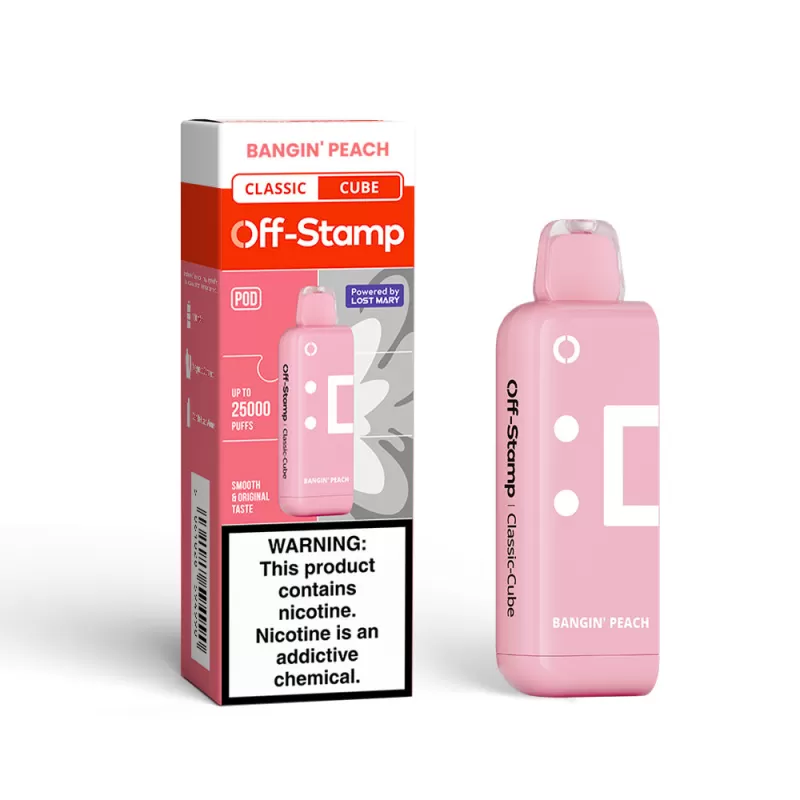 Off-Stamp X-CUBE Classic Cube 25K Disposable POD Powered By LOST MARY – 25000 Puffs - Strawberry Cream - Image 2