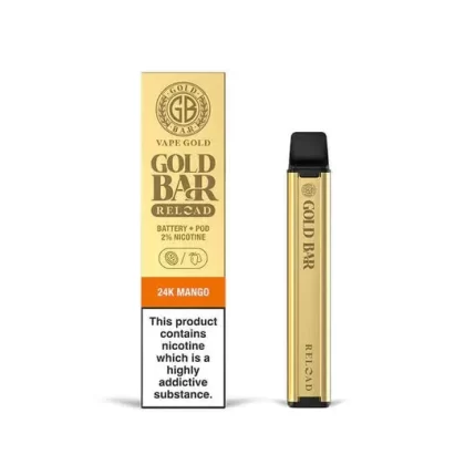 Gold Bar Reload Prefilled Pod Vape Kit - Raspberry Watermelon