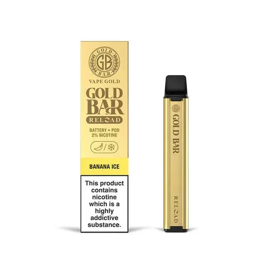 Gold Bar Reload Prefilled Pod Vape Kit - Raspberry Watermelon - Image 2