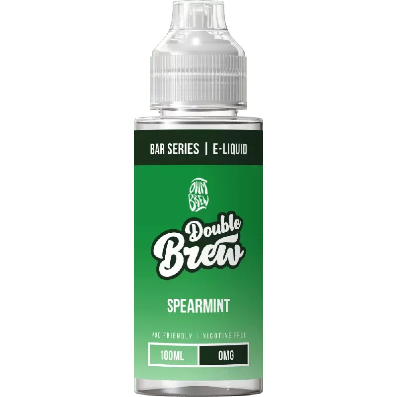 Ohm Brew Double Brew 100ml Shortfill E-Liquid Spearmint