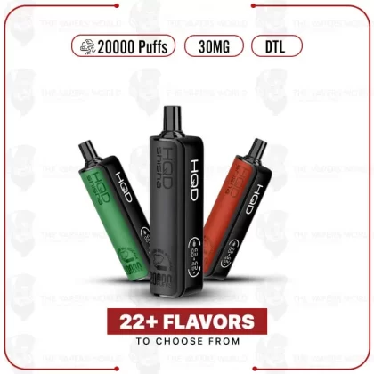 HQD Shisha 20000 Puff 3% Disposable Vape - Thevapersworld