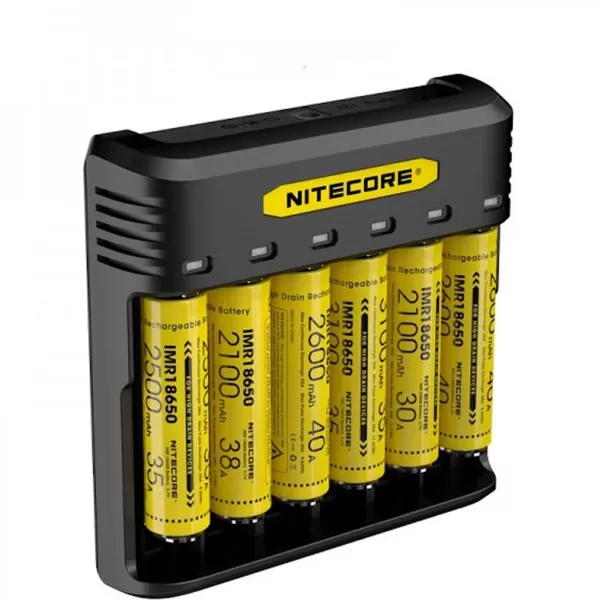 NITECORE Q6 QUICK UNIVERSAL BATTERY CHARGER (6-BAY) - Vapebazaar Pk - Image 2