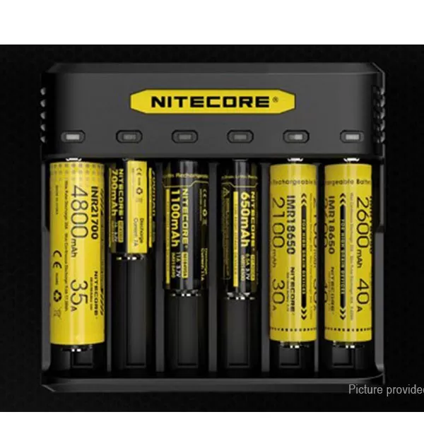 NITECORE Q6 QUICK UNIVERSAL BATTERY CHARGER (6-BAY) - Vapebazaar Pk - Image 3