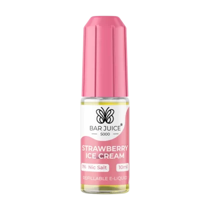 Strawberry Ice Cream Nic Salt by Bar Juice 5000 - 10mg - Vape Product (28C07C)