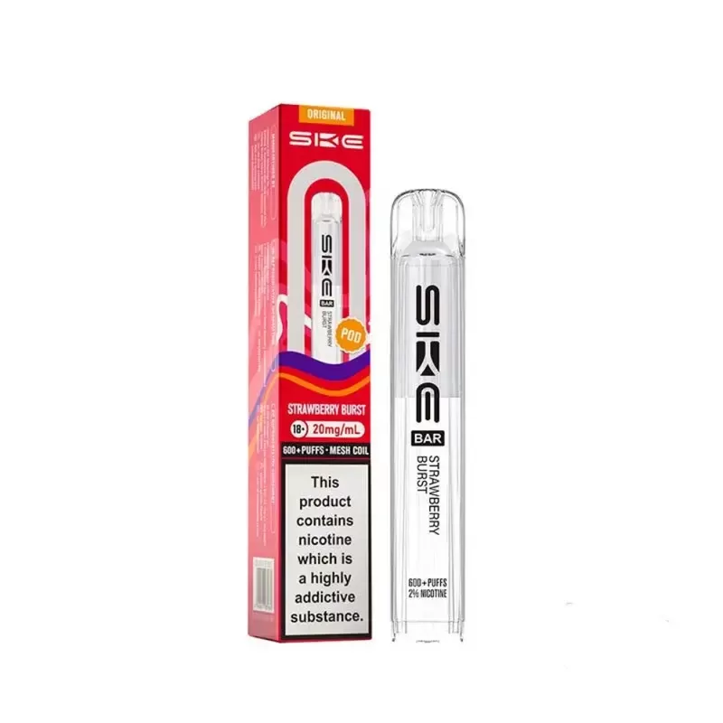 Ske Bar 600 Prefilled Pod Strawberry Burst - Ejuicewarehouse